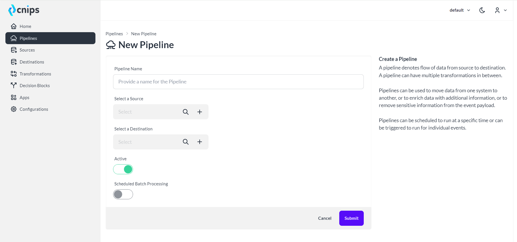 cnips-home-pipeline