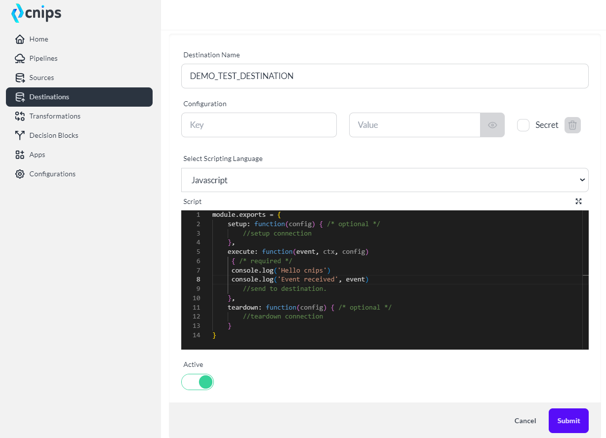 cnips-getting-started-destination