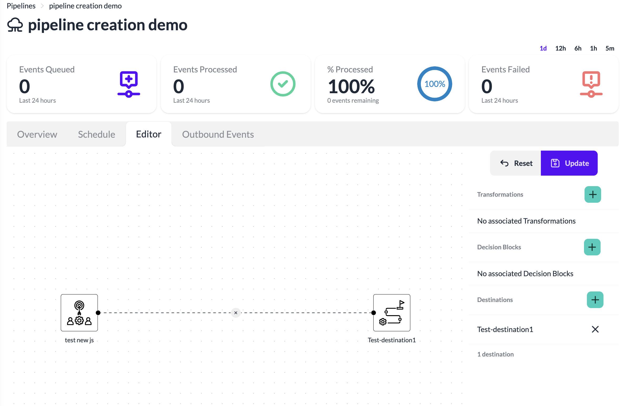 Pipeline Editor